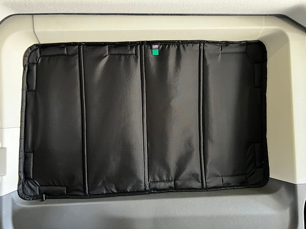 2015 to 2022 Ford Transit Window Blackout Shade Privacy Window Cover Crew van with factory window lining secure fit